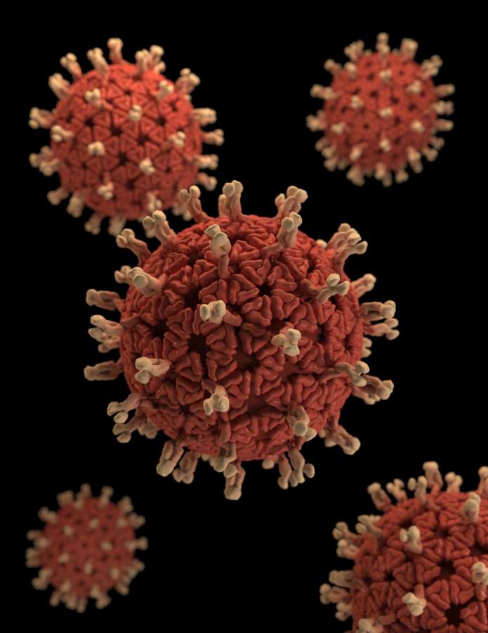 vius, viral, virus, medicina, gripe, enfermedad, ilustración, ciencia, medicina, salud, enfermedad, infección, celular, microscópico, enfermo