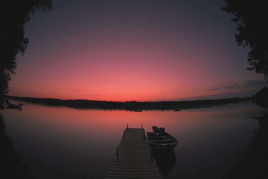 paisaje, costa, rio, lago, laguna, bote, atardecer, lancha, agua, costa, nadie, embarcacion, 