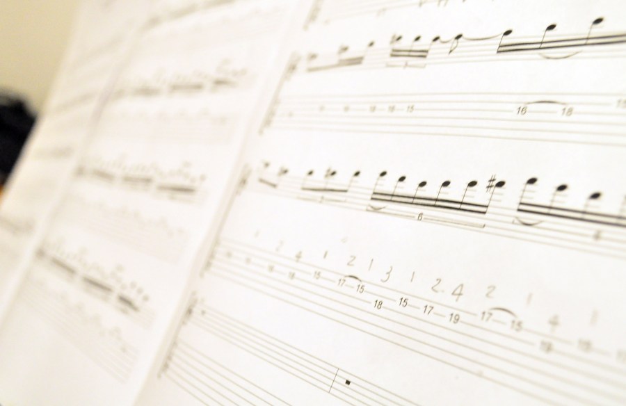 Partitura, Musica, Notas, Sol, Fa