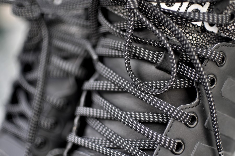 cordones, zapatillas, estilo de vida, macro, moda