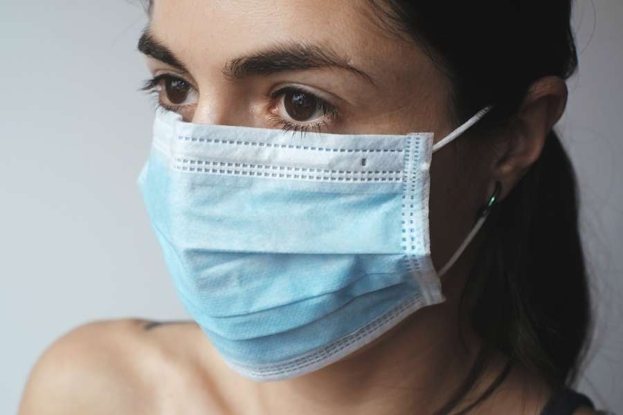 médico, máscara, salud, medicina, médico, mujer, protección, gripe, cuidado, cuidado de la salud, cara, hospital, retrato, virus, persona