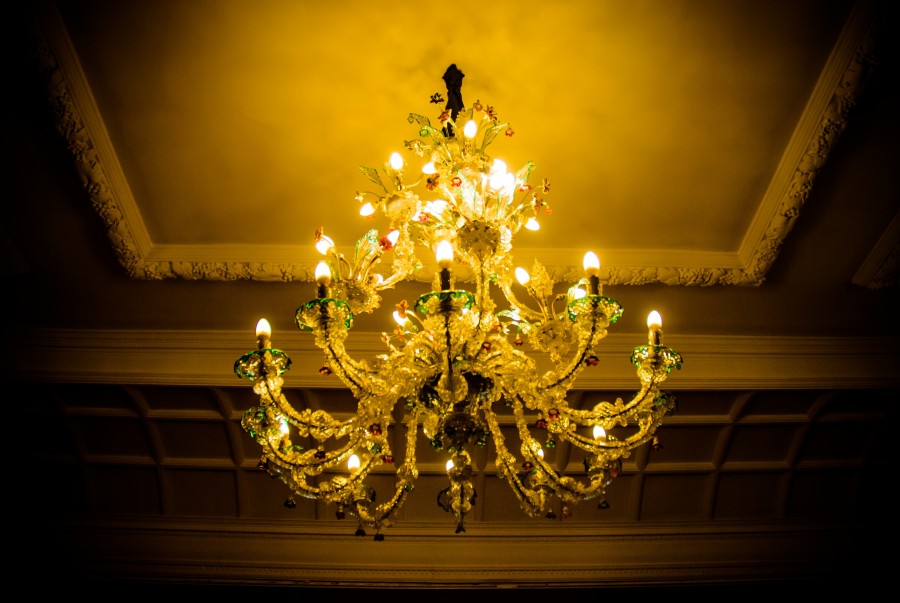 candelabro, iluminacion, interior, decoracion, casa, brillante, noche, encendido, luz, 