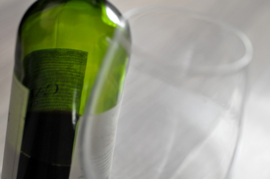 vino, bebida, copa, tinto, botella, 