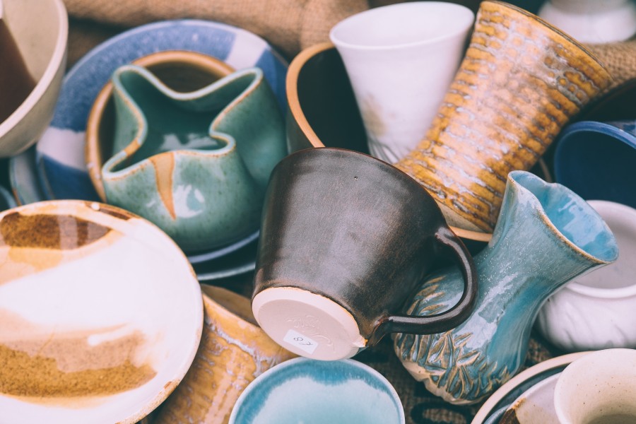 ceramica, ceramicas, artesania, arte, venta, taza, tazas, cuenco, nadie, objeto, 