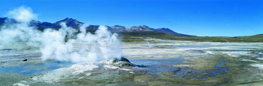 geiser, Volcanico, Vapor, Gases
