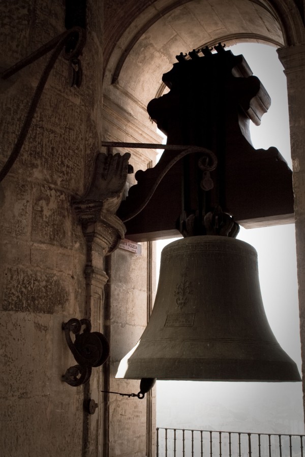 campana, campanario, iglesia, metales, interior, arquitectura, sonido, antiguo, religion, 