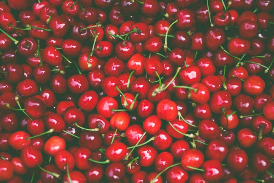 cereza, cerezas, fondo, background, frutas, frutal, rojo, 