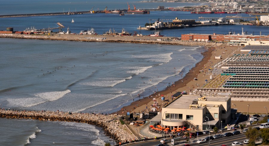 Mar del Plata, Buenos Aires, Argentina, Playa Grande, Playa, 