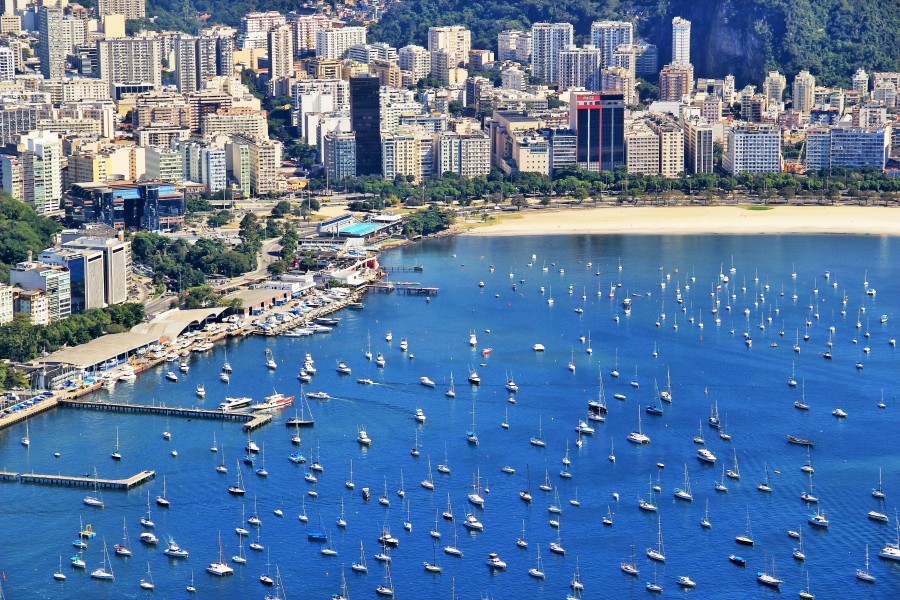 Paisaje, America Del Sur, America, Latino, Brasil, Morro, Rio De Janeiro, Capital, Dia, Verano, Bahia, Guanabara, pan de azucar, ciudad, cityscape, playa, 