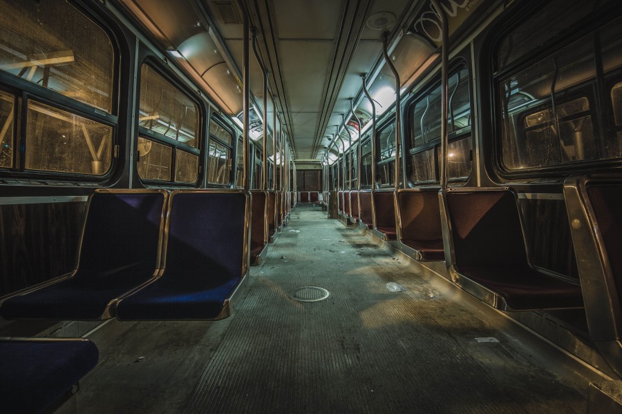 subte, transporte, nadie, vacio, interior, publico, 