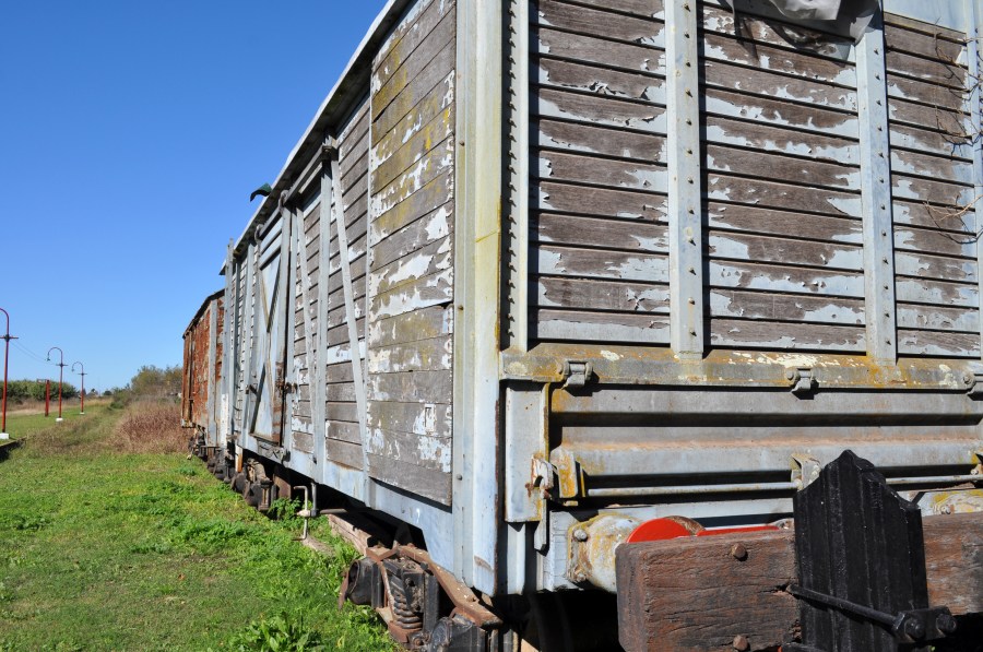 Vagon, Tren, Abandonado, 