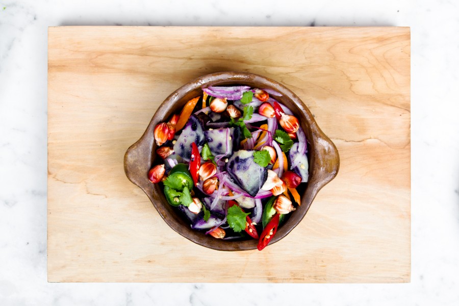 comidas, tazon, ensalda, tabla, vista de arriba, gourmet, verdura, verduras, pimiento, cebolla, 