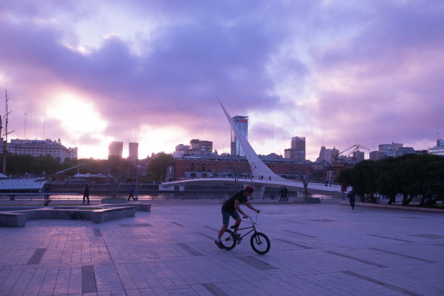puerto madero, buenos aires, night, sunset, puente de la mujer, bridge, libertad, city, architecture, dock, bay, 