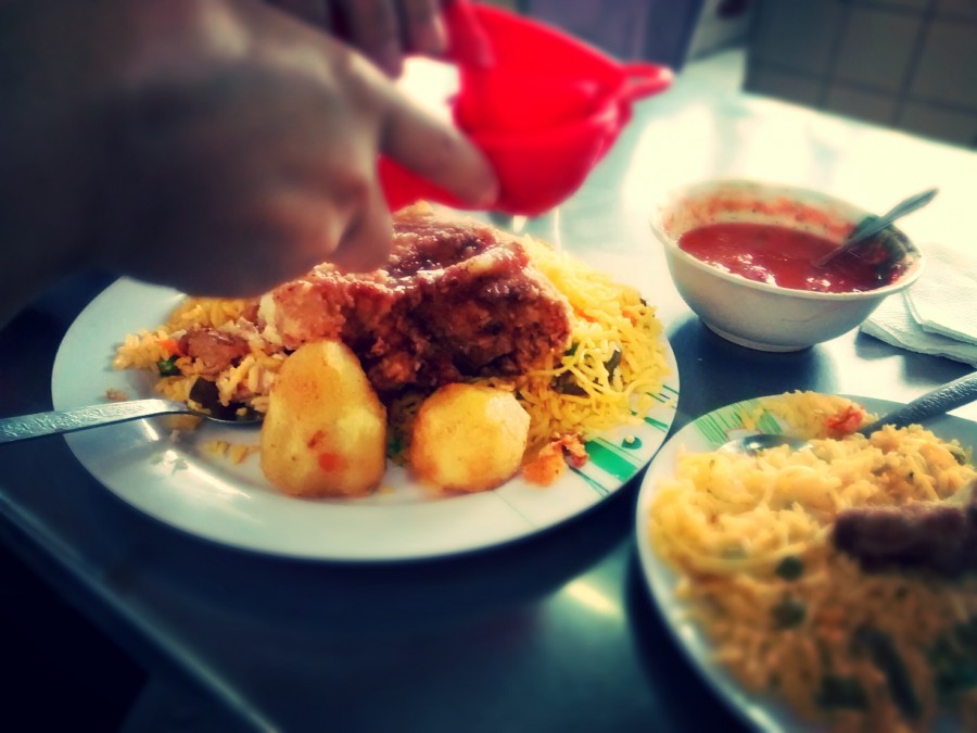 comidas, latino, latina, corvina, ecuador, peru, arroz, tipica, tipico, limon, lima, comedor, 