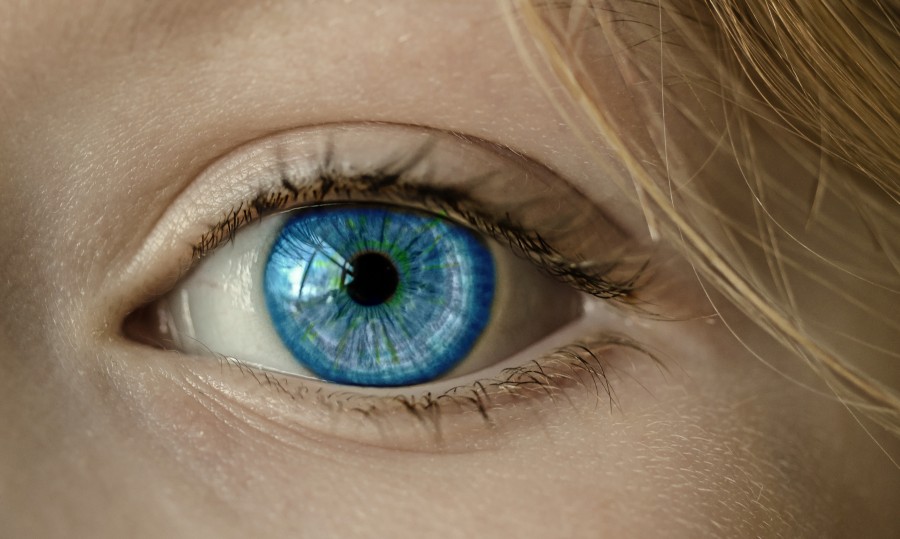 ojo, azul, celeste, mirada, verde, color, rubia, mujer, primer plano, rostro, iris, pupila, 