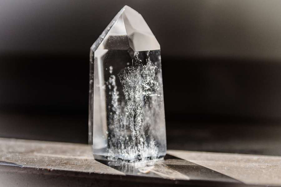cristal, roca, mineral, transparente, geologia, objeto, 