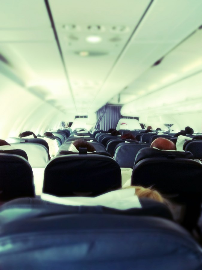 interior, avion, fila, filas, asiento, asientos, transporte, viajar, viaje, 