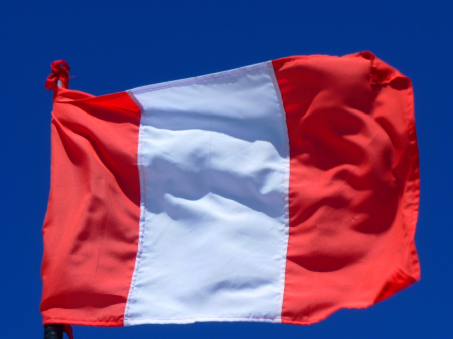 bandera, peru, simbolo, peruano, 