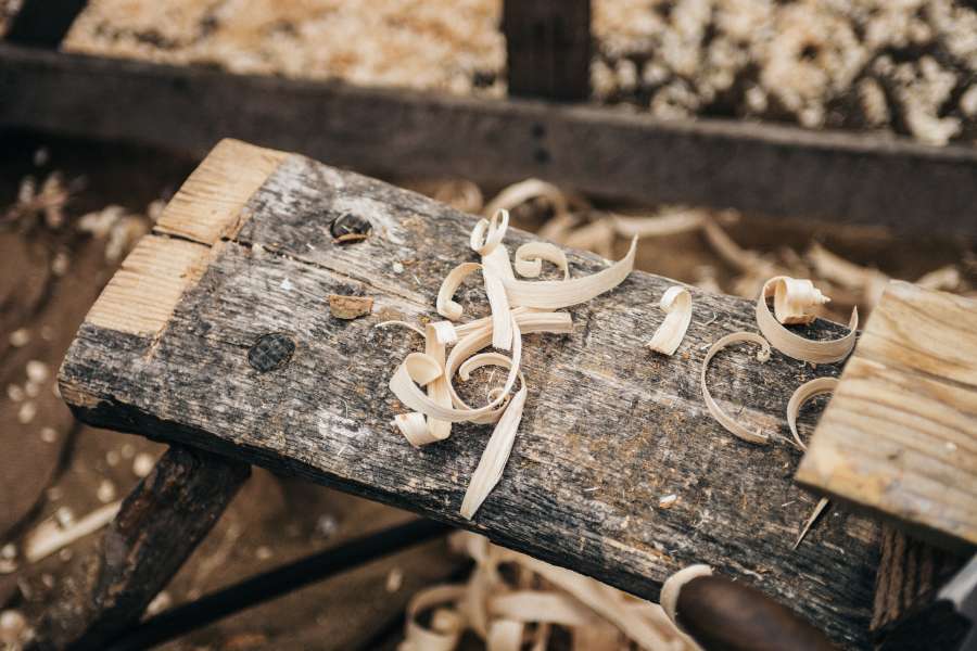 madera, astilla, aserrin, carpinteria, interior, trabajo, moldear, carpintero, nadie, detalle, cepillado, 
