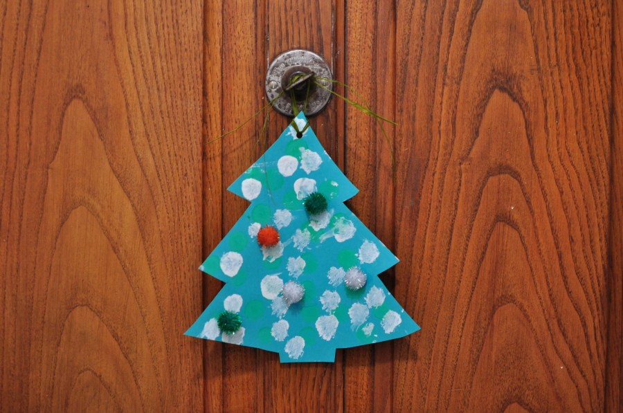 navidad, adorno, arbol, cortado, primer plano, concepto, fondo, background, nadie, pino, colgado, colgar, 