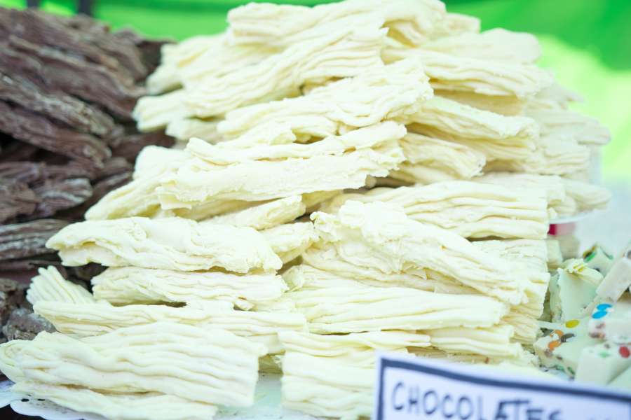 chocolate blanco, blanco, chocolate, comida, postre, dulce, rama, mercado, puesto, venta, artesanal, 