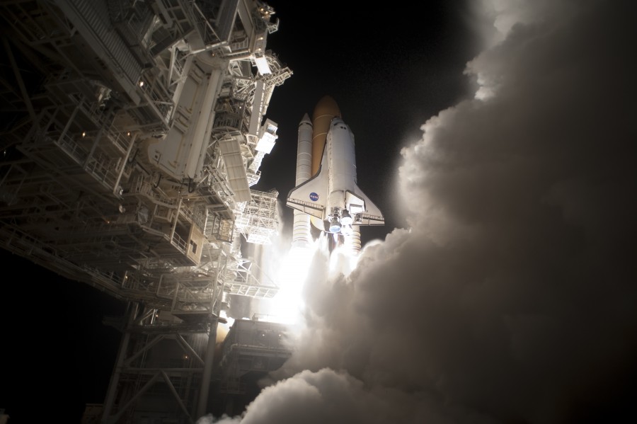 transbordador, nave, espacial, despegue, nasa, modulo, cohete, ignicion, inicio, despegar, 