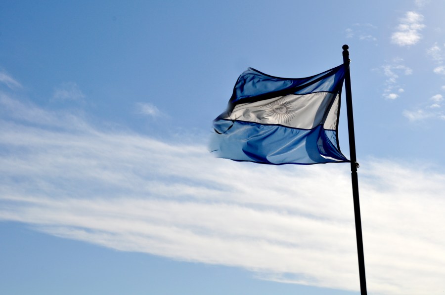 argentina, bandera, pais, cielo, nadie, simbolo