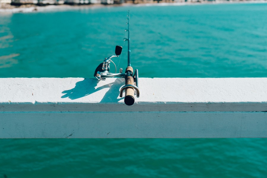 rio, costa, mar, caña, pesca, caña de pescar, pescar, nadie, primer plano, exterior, deportes, 