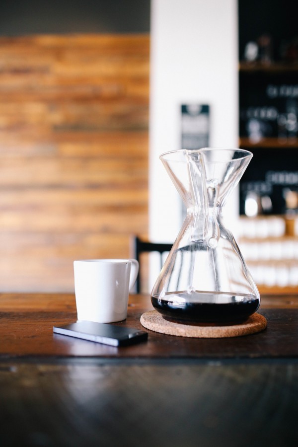 cafetera, cafe, bebida, caliente, taza, iphone, smartphone, nadie, bar, 