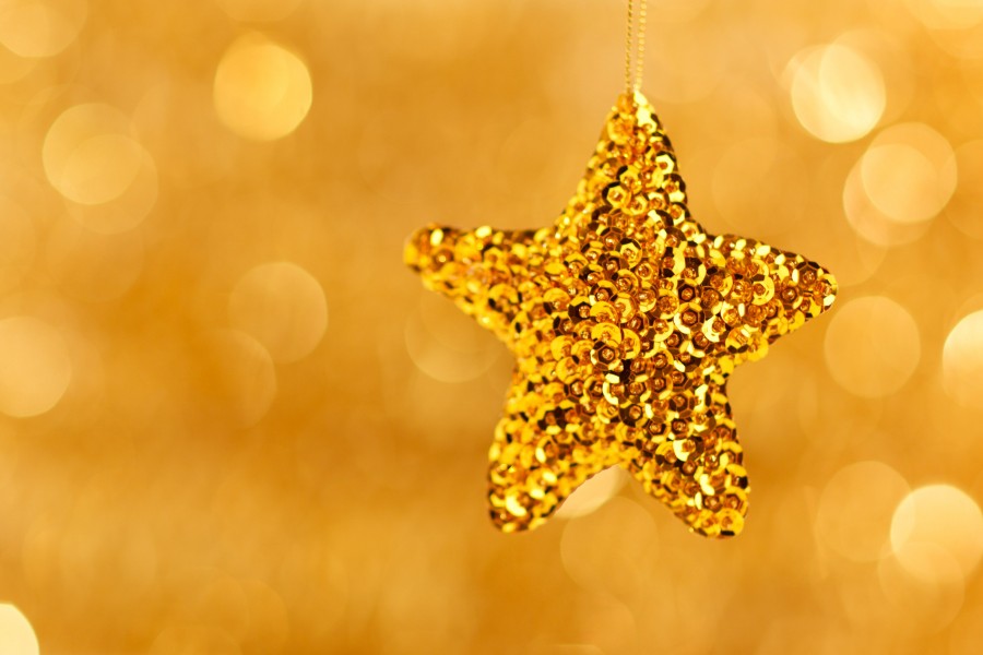 navidad, detalle, adorno, decoracion, celebracion, 2015, festejo, estrella, dorado, 