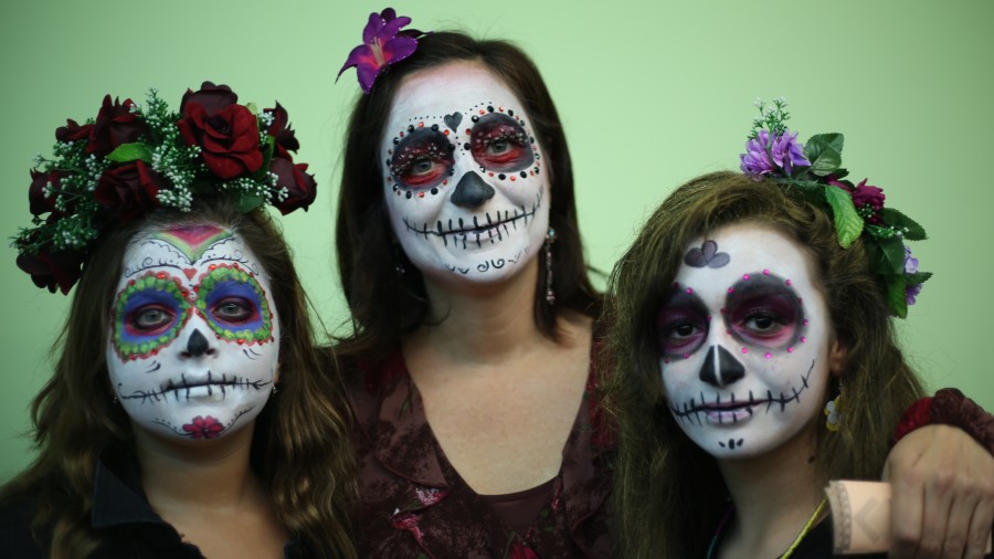 dia de los muertos, mexico, mexicano, america, muerte, festejo, celebracion, maquillaje, mascara, 