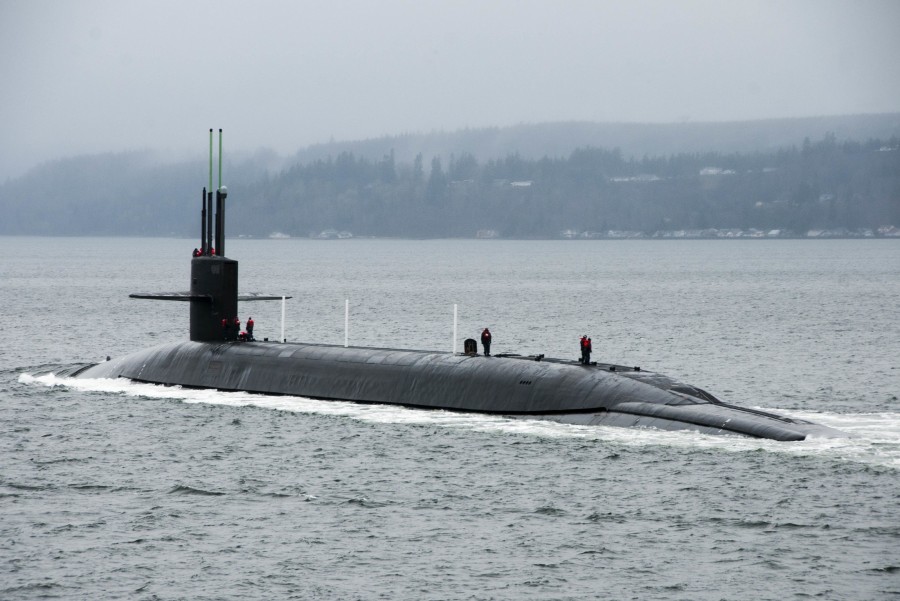 submarino, periscopio, transporte, mar, marino, militar, nadie, 