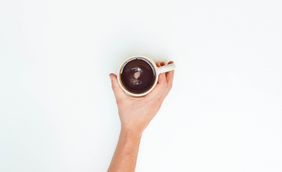 Cafe, taza, Stokpic, Blanco, elaborado cerveza, café, taza, manos, mañana, desayuno, fondo blanco, 