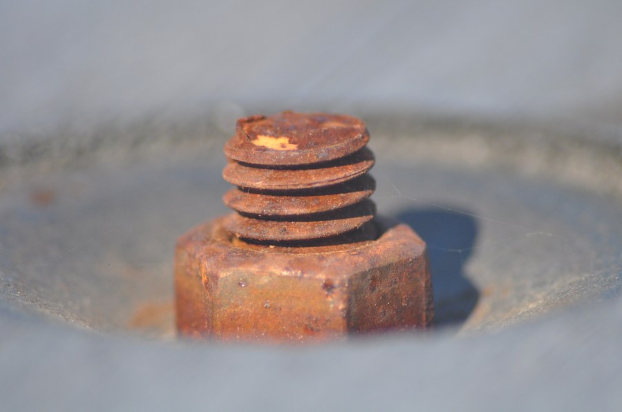 Textura,Tuerca,Oxido, oxidado, tornillo, macro