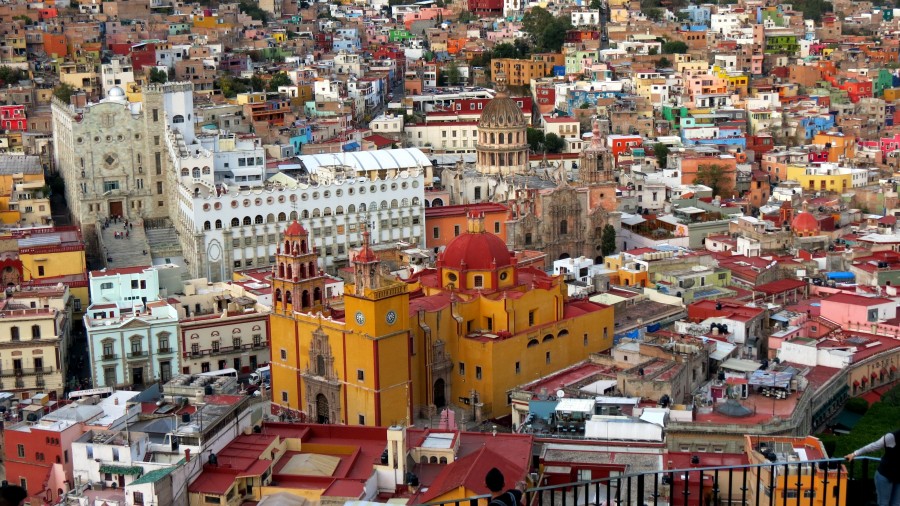 guanajuato, mexico, ciudad, america, arquitectura, paisaje urbano, 