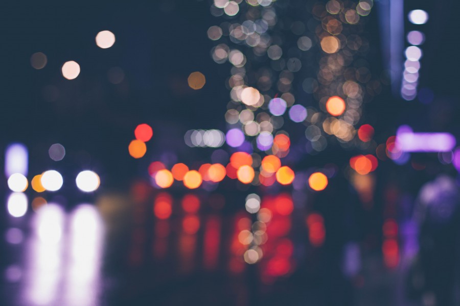 luz, luces, noche, blur, fondo, background, nadie, 