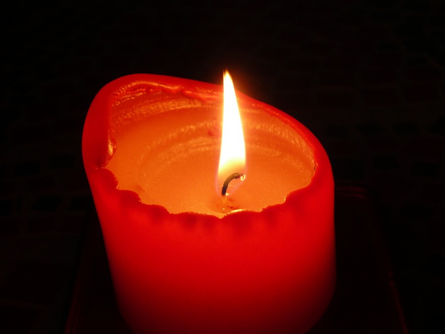 vela, fuego, encendido, luz, iluminar, concepto, nadie, 